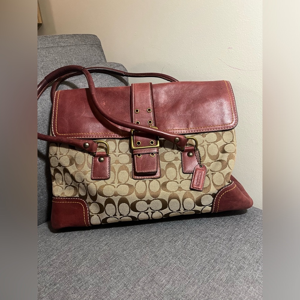 Coach SoHo Signature Satchel Special Edition Fall 2004 bag vintage 5774 - Picture 3 of 10